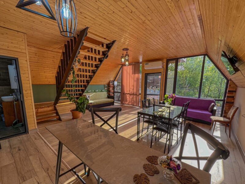 Եռանկյունի տնակ Դիլիջանում, ✅3 սենյակ ✅Մանկ. լողավազան, ✅Սոց փաթեթ